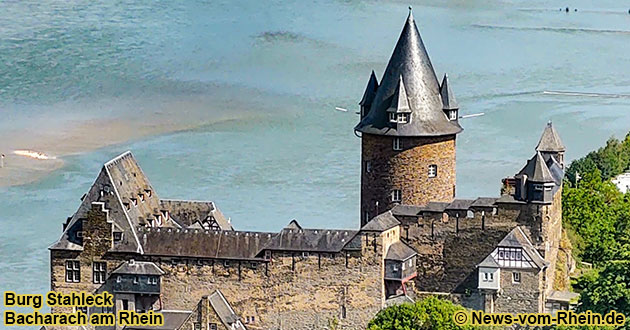 Burg Stahleck in Bacharach am Rhein